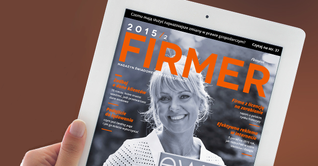 Firmer - magazyn dla przedsiębiorców. Wywiad z Ewą Wachowicz